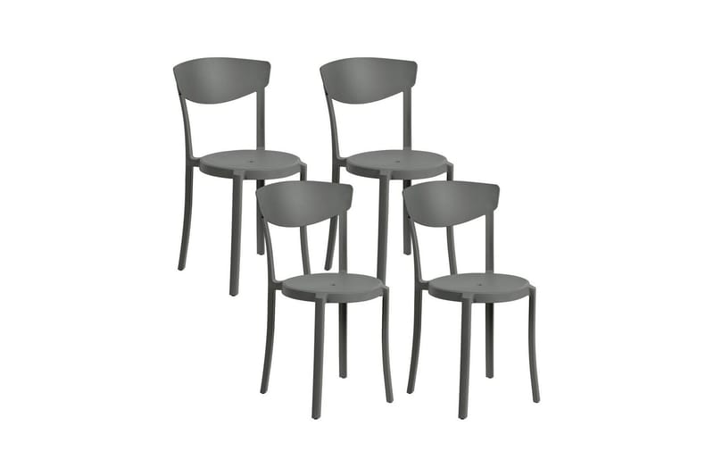 Maple Creek Matstol Utomhus - Mörkgrå - Utemöbler - Balkong - Balkongmöbler - Balkongstol