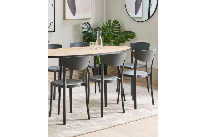 Maple Creek Matstol Utomhus - Mörkgrå - Utemöbler - Balkong - Balkongmöbler - Balkongstol