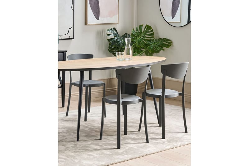 Maple Creek Matstol Utomhus - Mörkgrå - Utemöbler - Balkong - Balkongmöbler - Balkongstol