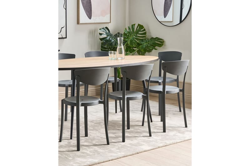 Maple Creek Matstol Utomhus - Mörkgrå - Utemöbler - Balkong - Balkongmöbler - Balkongstol