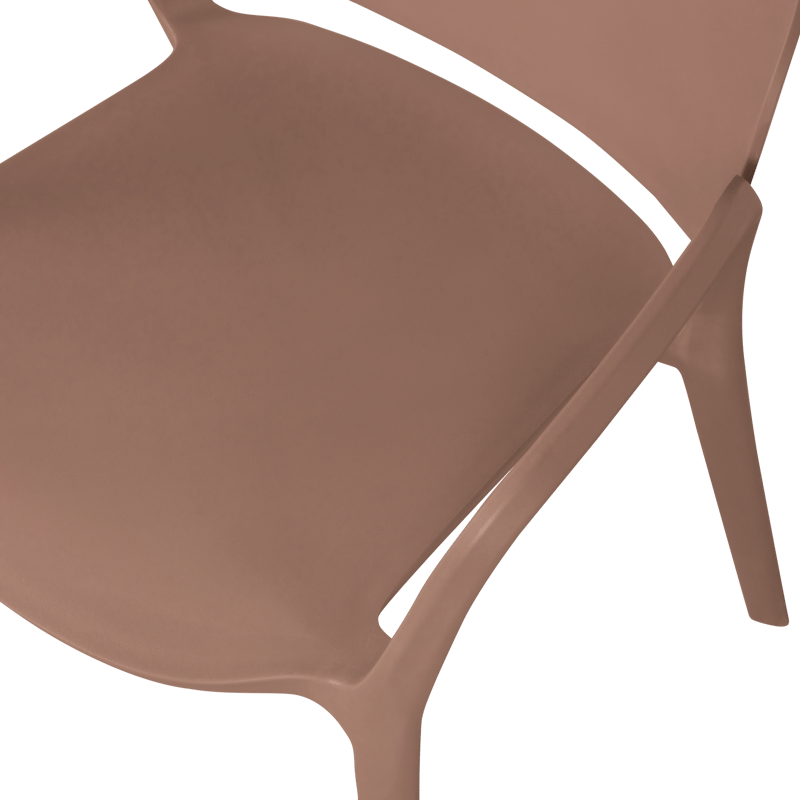 Matstol Bent Utomhus - Laxrosa - Utemöbler - Balkong - Balkongmöbler - Balkongstol