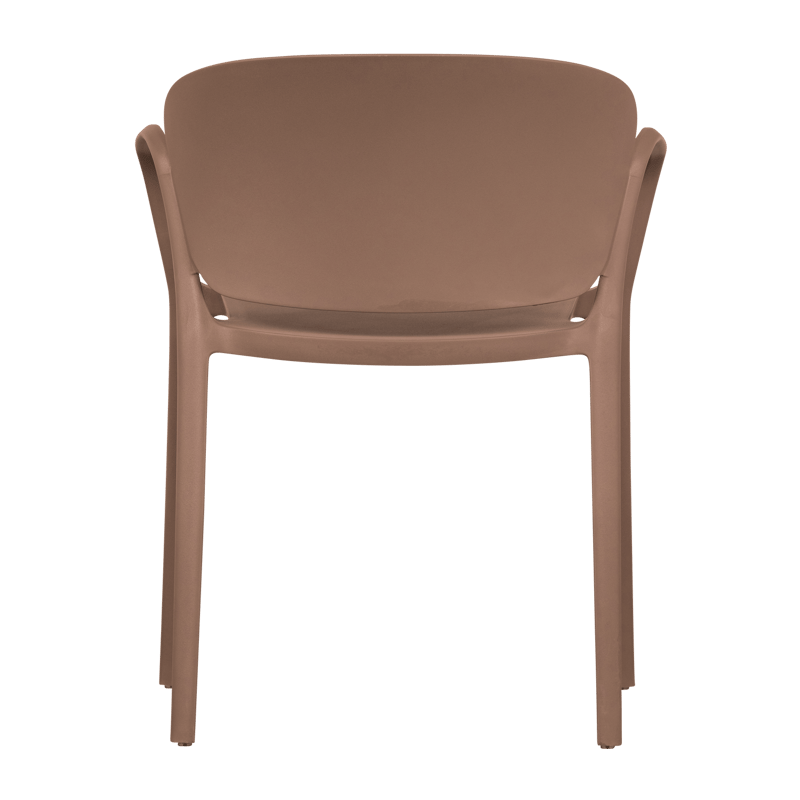 Matstol Bent Utomhus - Laxrosa - Utemöbler - Balkong - Balkongmöbler - Balkongstol