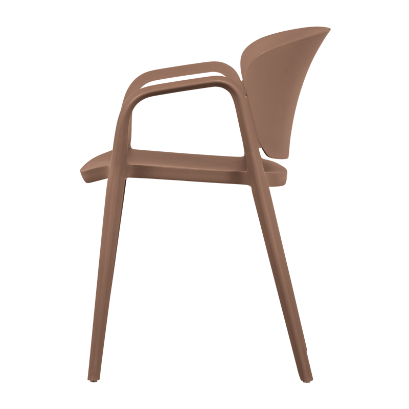 Matstol Bent Utomhus - Laxrosa - Utemöbler - Balkong - Balkongmöbler - Balkongstol