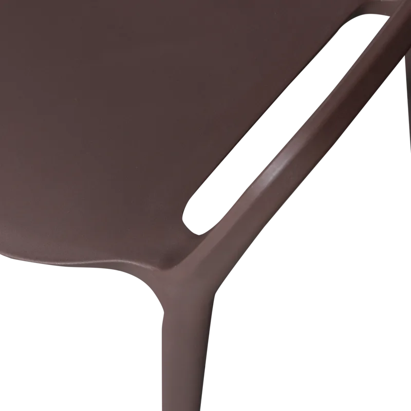 Matstol Bent Utomhus - Lila/Brun - Utemöbler - Balkong - Balkongmöbler - Balkongstol