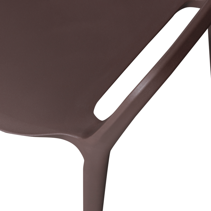 Matstol Bent Utomhus - Lila/Brun - Utemöbler - Balkong - Balkongmöbler - Balkongstol