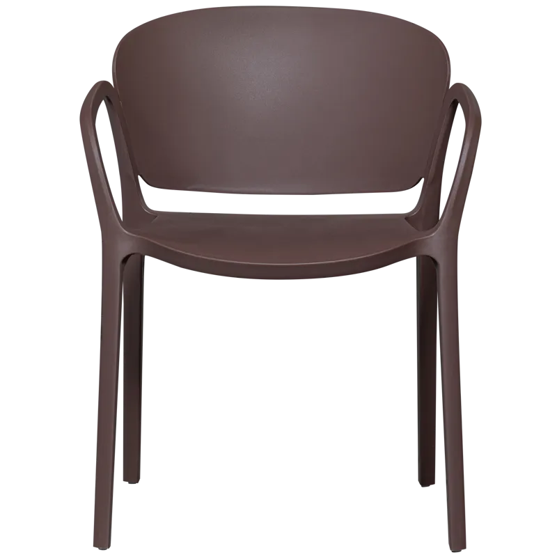 Matstol Bent Utomhus - Lila/Brun - Utemöbler - Balkong - Balkongmöbler - Balkongstol