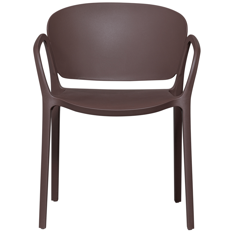 Matstol Bent Utomhus - Lila/Brun - Utemöbler - Balkong - Balkongmöbler - Balkongstol