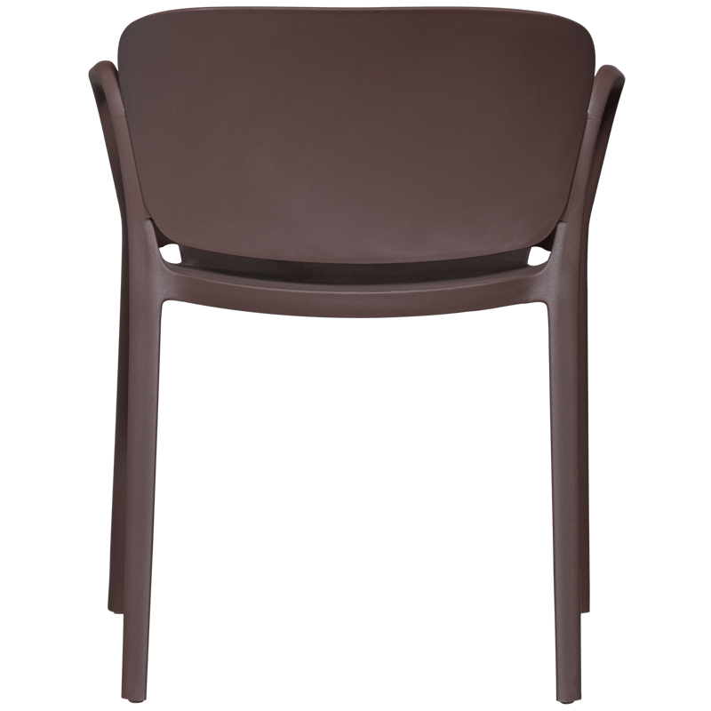 Matstol Bent Utomhus - Lila/Brun - Utemöbler - Balkong - Balkongmöbler - Balkongstol