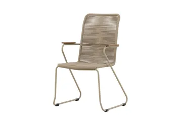 Matstol Bois Utomhus - beige - Utemöbler - Balkong - Balkongmöbler - Balkongstol
