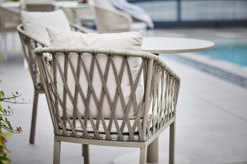 Matstol Hillerstorp Jet Set 2-pack - Beige - Utemöbler - Balkong - Balkongmöbler - Balkongstol