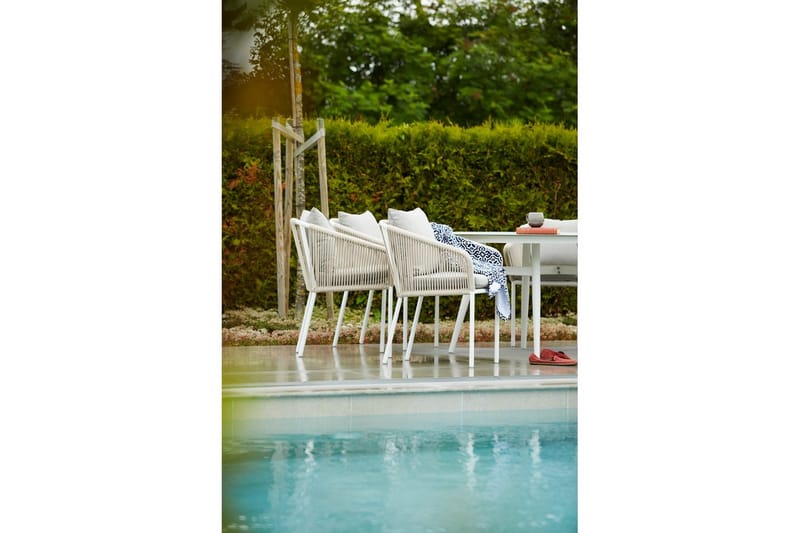 Matstol Utomhus Hillerstorp Lersund Vit - Vit - Utemöbler - Balkong - Balkongmöbler - Balkongstol