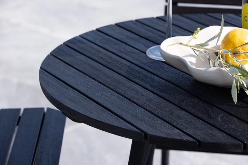 Mexico Balkonggrupp 4-sits - Svart - Utemöbler - Balkong - Balkongmöbler - Balkonggrupp & balkongset