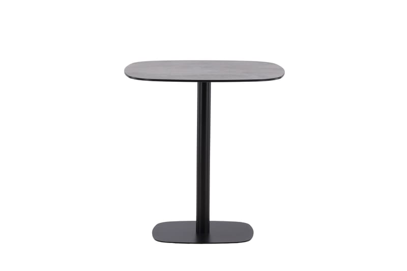Milano Runt Cafébord och Bistrobord Utomhus 70 cm, Svart