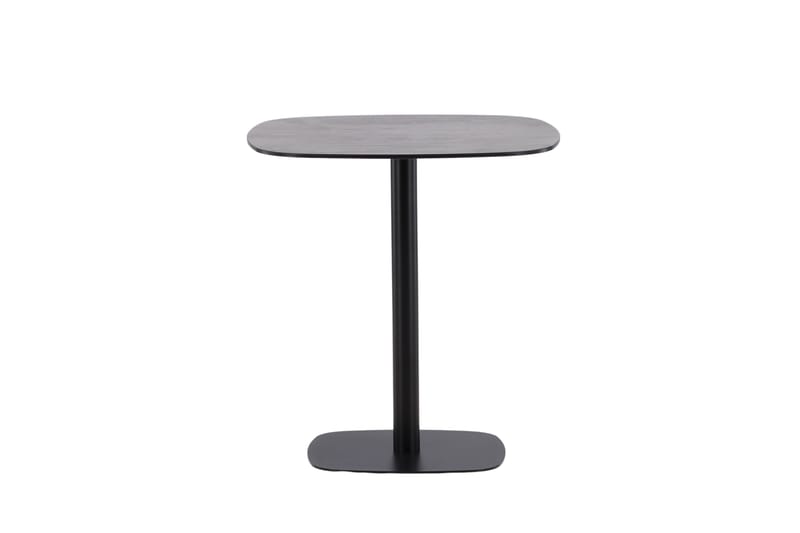 Milano Runt Cafébord och Bistrobord Utomhus 70 cm - Svart - Utemöbler - Balkong - Balkongmöbler - Balkongbord