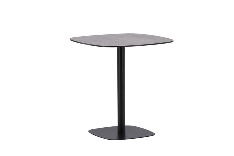 Milano Runt Cafébord och Bistrobord Utomhus 70 cm - Svart - Utemöbler - Balkong - Balkongmöbler - Balkongbord