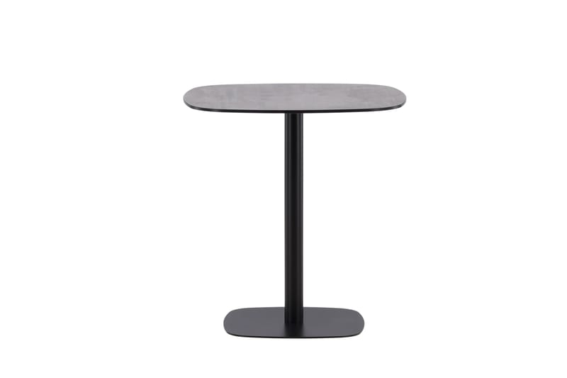 Milano Runt Cafébord och Bistrobord Utomhus 70 cm - Svart - Utemöbler - Balkong - Balkongmöbler - Balkongbord
