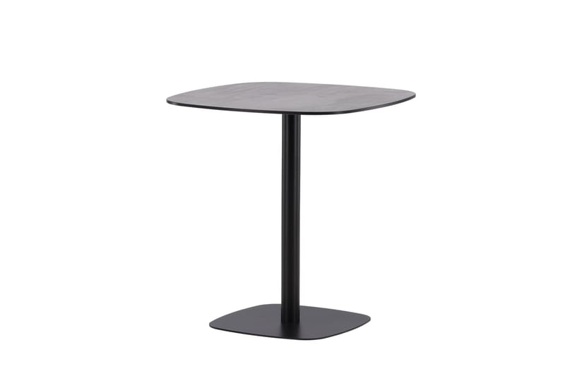 Milano Runt Cafébord och Bistrobord Utomhus 70 cm - Svart - Utemöbler - Balkong - Balkongmöbler - Balkongbord