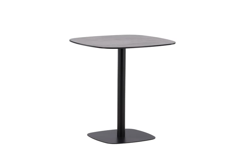Milano Runt Cafébord och Bistrobord Utomhus 70 cm - Svart - Utemöbler - Balkong - Balkongmöbler - Balkongbord