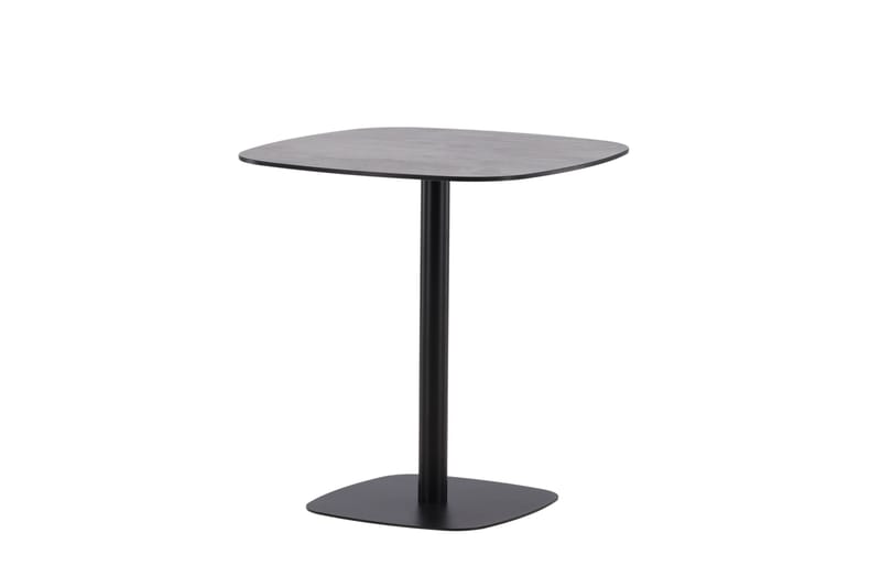 Milano Runt Cafébord och Bistrobord Utomhus 70 cm - Svart - Utemöbler - Balkong - Balkongmöbler - Balkongbord