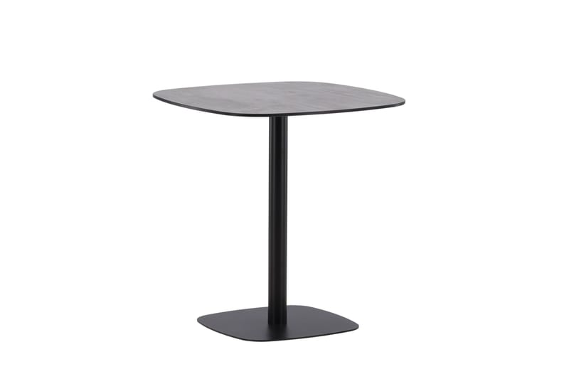 Milano Runt Cafébord och Bistrobord Utomhus 70 cm - Svart - Utemöbler - Balkong - Balkongmöbler - Balkongbord