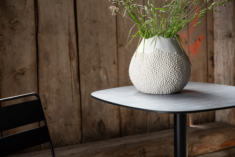 Milano Runt Cafébord och Bistrobord Utomhus 70 cm - Svart - Utemöbler - Balkong - Balkongmöbler - Balkongbord