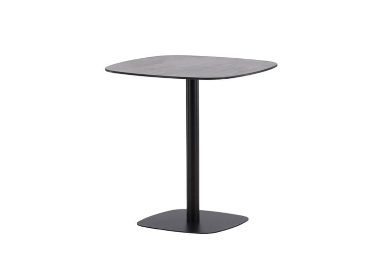 Milano Runt Cafébord och Bistrobord Utomhus 70 cm - Svart - Utemöbler - Balkong - Balkongmöbler - Balkongbord