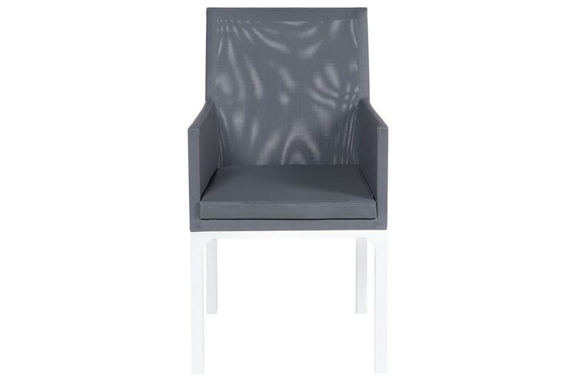 Monteroni Karmstol Utomhus - Grå/Vit - Utemöbler - Balkong - Balkongmöbler - Balkongstol