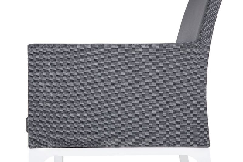 Monteroni Karmstol Utomhus - Grå/Vit - Utemöbler - Balkong - Balkongmöbler - Balkongstol