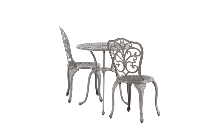 Nandin Balkonggrupp 2-sits Silver - Venture Home - Balkonggrupp & balkongset - Cafeset