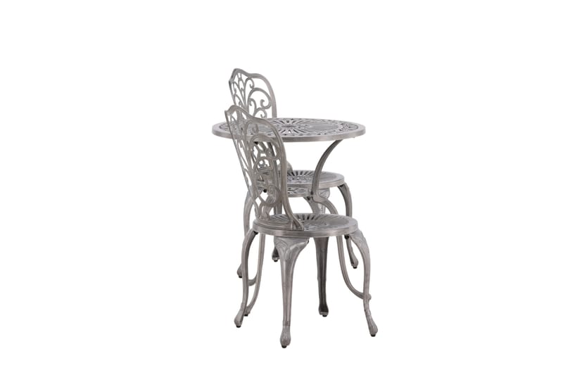 Nandin Balkonggrupp 2-sits Silver - Venture Home - Balkonggrupp & balkongset - Cafeset