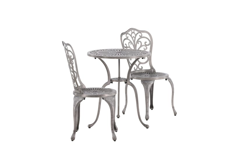 Nandin Balkonggrupp 2-sits Silver - Venture Home - Balkonggrupp & balkongset - Cafeset