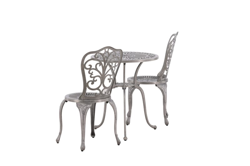 Nandin Balkonggrupp 2-sits Silver - Venture Home - Balkonggrupp & balkongset - Cafeset