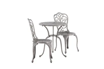 Nandin Balkonggrupp 2-sits - Silver - Utemöbler - Balkong - Balkongmöbler - Balkonggrupp & balkongset
