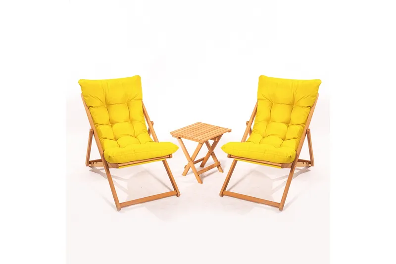 Nanni Balkonggrupp 2-sits, Gul