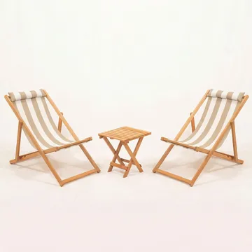 Netira Loungeset med bord utomhus