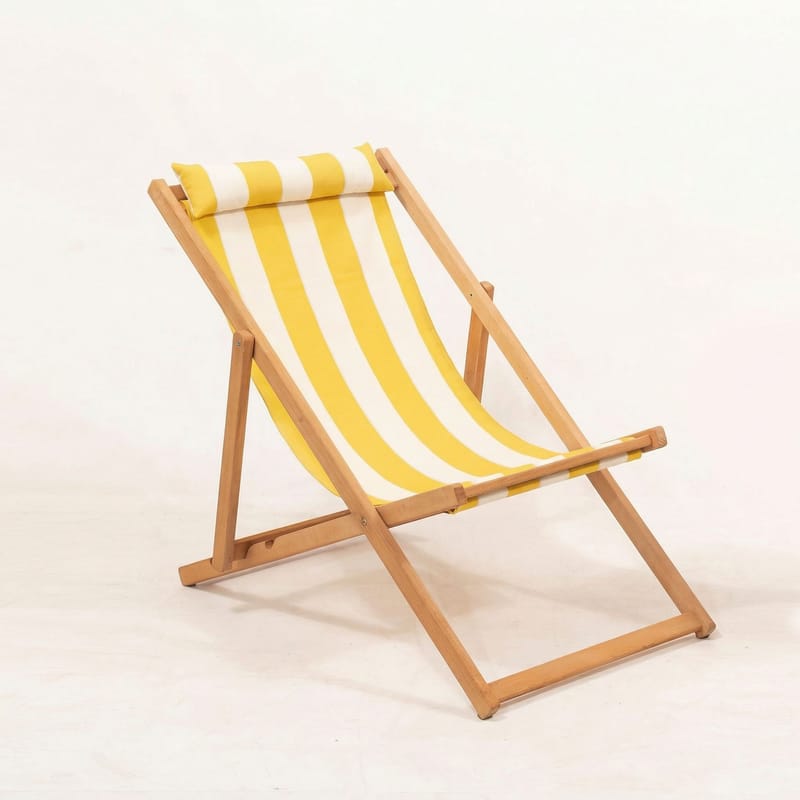 Netira Loungeset med bord utomhus - Gul och vit - Utemöbler - Balkong - Balkongmöbler - Balkonggrupp & balkongset