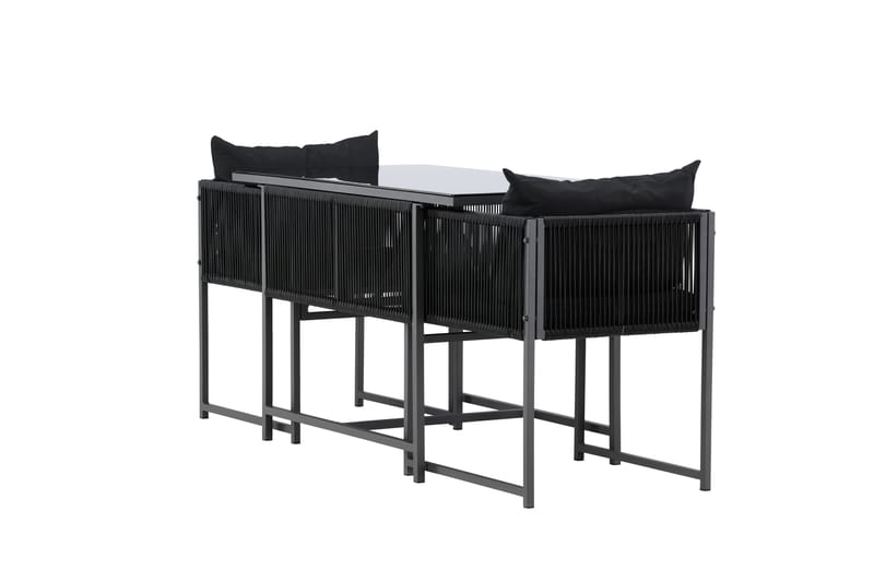 Noto Balkonggrupp 2-sits - Beige - Utemöbler - Balkong - Balkongmöbler - Balkonggrupp & balkongset