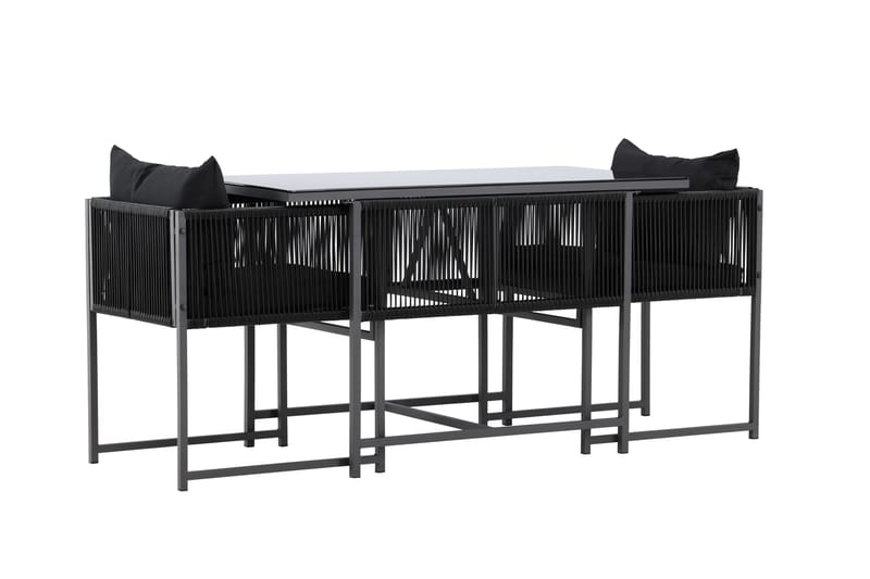 Noto Balkonggrupp 2-sits - Beige - Utemöbler - Balkong - Balkongmöbler - Balkonggrupp & balkongset