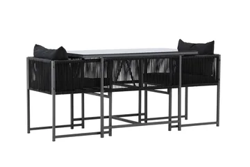 Noto Balkonggrupp 2-sits - Beige - Utemöbler - Balkong - Balkongm öbler - Balkonggrupp & balkongset