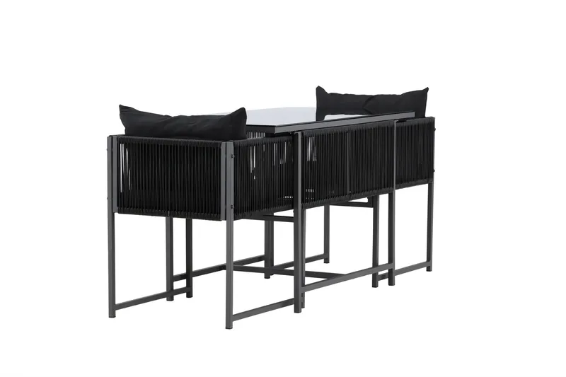 Noto Balkonggrupp 2-sits - Beige - Utemöbler - Balkong - Balkongmöbler - Balkonggrupp & balkongset