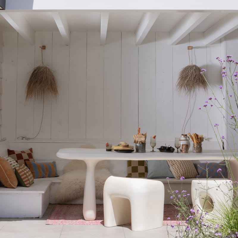 Pall Nivo 52 cm Utomhus - Natur - Utemöbler - Balkong - Balkongmöbler - Balkongstol