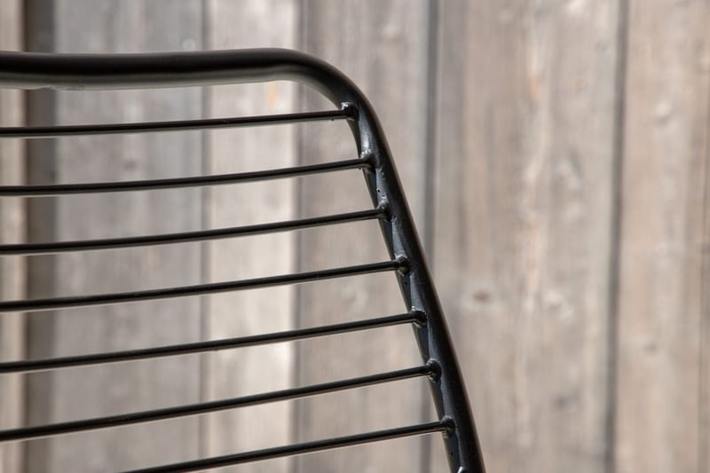 Panjin Matstol Utomhus - Svart - Utemöbler - Balkong - Balkongmöbler - Balkongstol