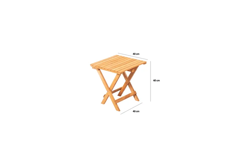 Parvez Balkonggrupp 2-sits - Beige - Utemöbler - Balkong - Balkongmöbler - Balkonggrupp & balkongset