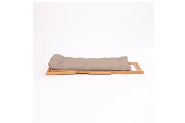 Parvez Balkonggrupp 2-sits - Beige - Utemöbler - Balkong - Balkongmöbler - Balkonggrupp & balkongset