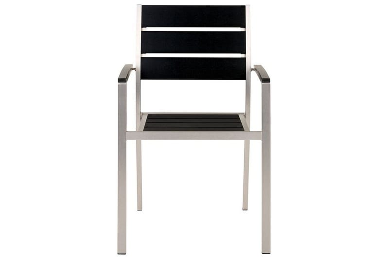 Pereta Karmstol Utomhus - Svart/Silver - Utemöbler - Balkong - Balkongmöbler - Balkongstol