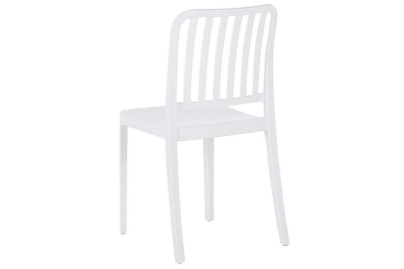 Pesaro Matstol Utomhus - Vit - Utemöbler - Balkong - Balkongmöbler - Balkongstol