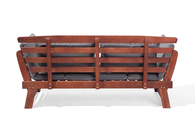 Portici Trädgårdssoffa 210 cm - Trä/Natur - Utemöbler - Balkong - Balkongmöbler - Soffa balkong