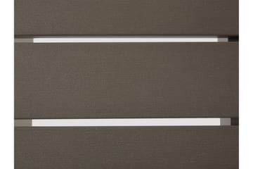Racale Sidobord och Matbord Utomhus 90 cm Metall - Mörkgrå - Utemöbler - Balkong - Balkongmöbler - Balkongbord