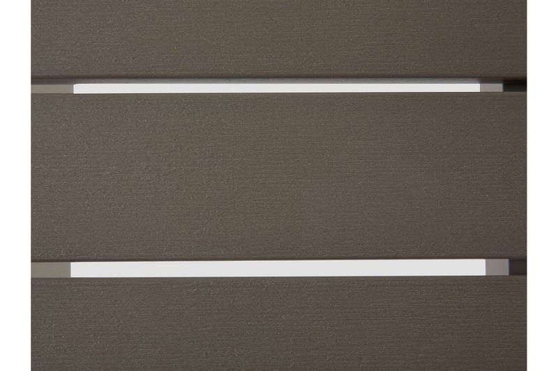 Racale Sidobord och Matbord Utomhus 90 cm Metall - Mörkgrå - Utemöbler - Balkong - Balkongmöbler - Balkongbord