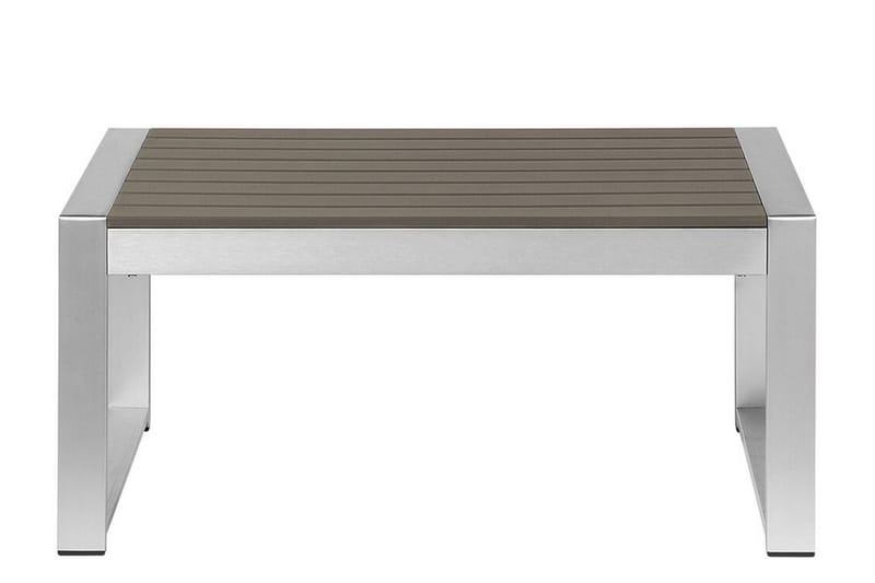 Racale Sidobord och Matbord Utomhus 90 cm Metall - Mörkgrå - Utemöbler - Balkong - Balkongmöbler - Balkongbord